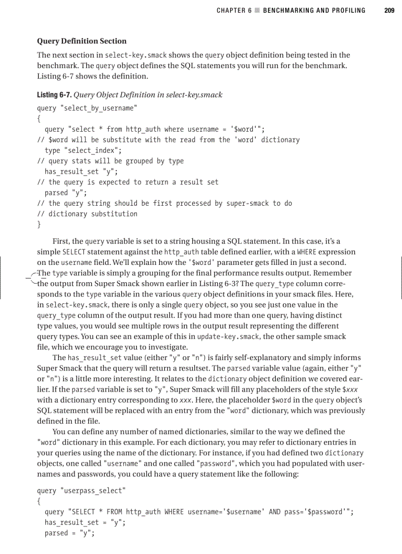 image for page Benchmarking and profiling