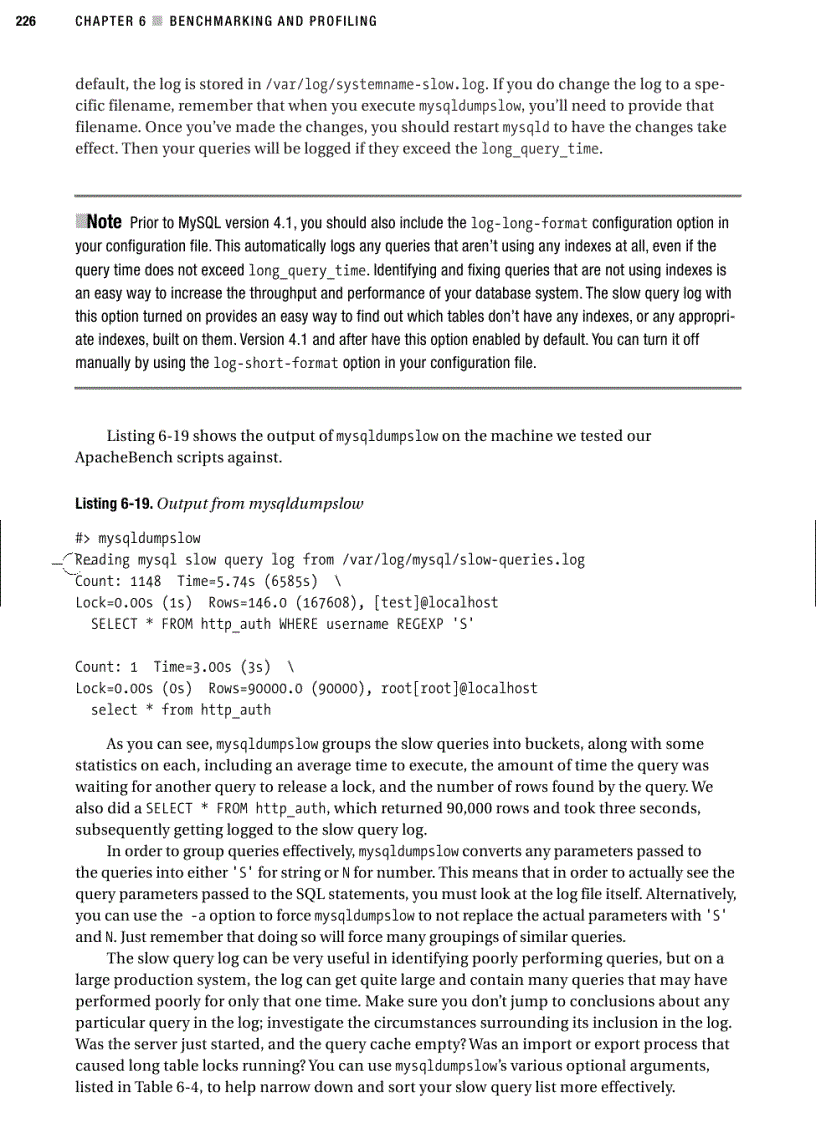 image for page Benchmarking and profiling