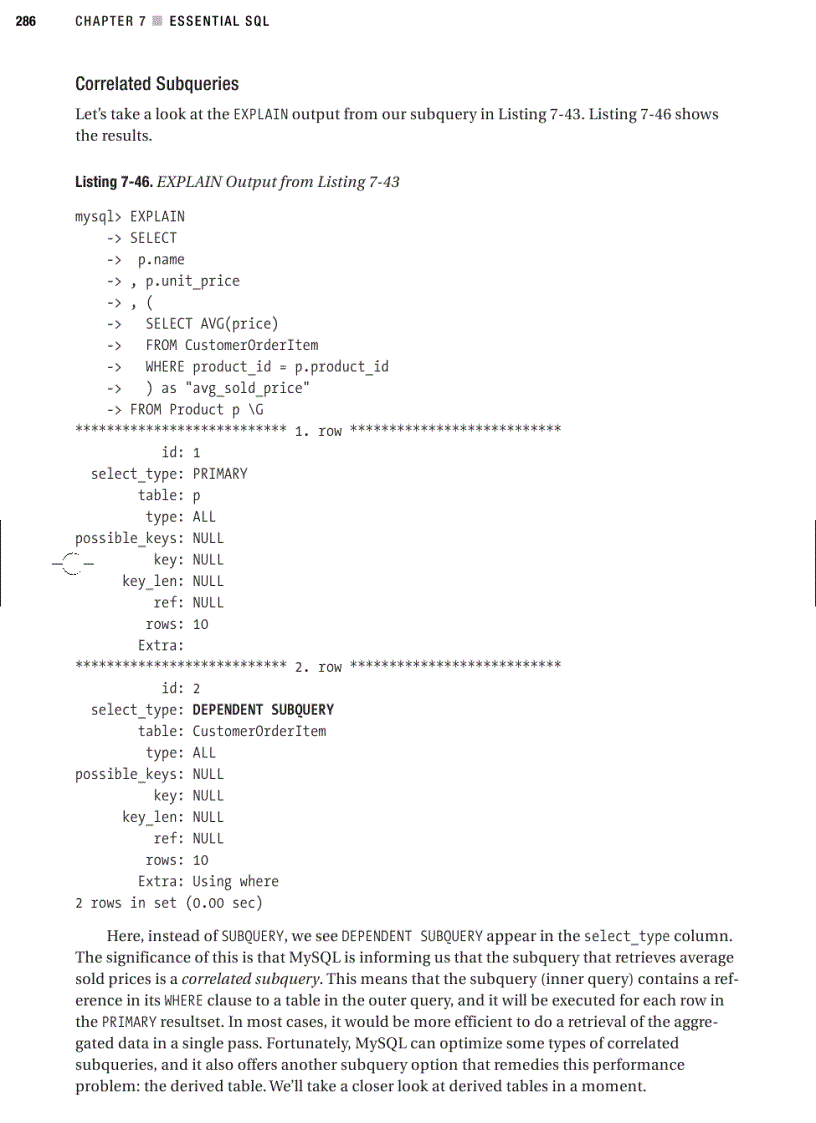 image for page Essential sql