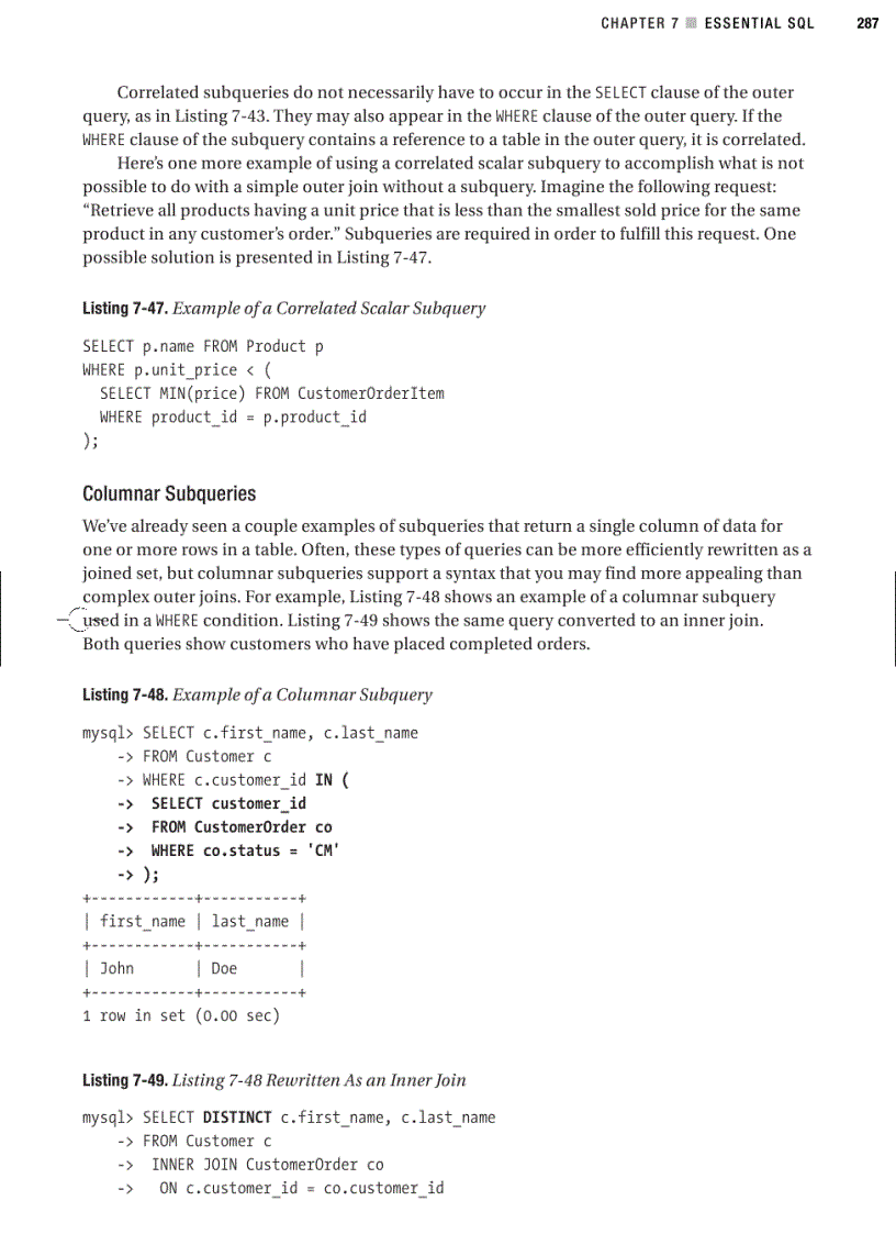 image for page Essential sql