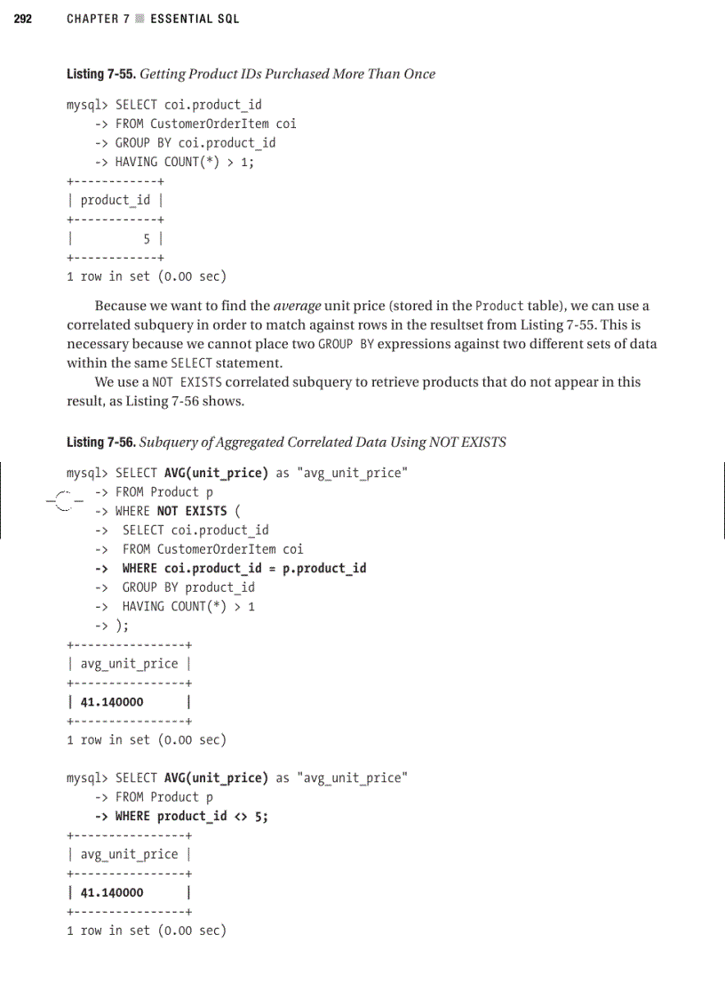 image for page Essential sql