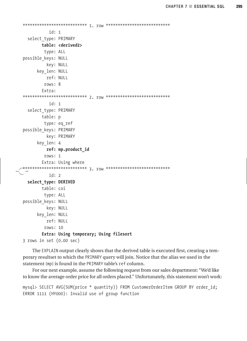 image for page Essential sql