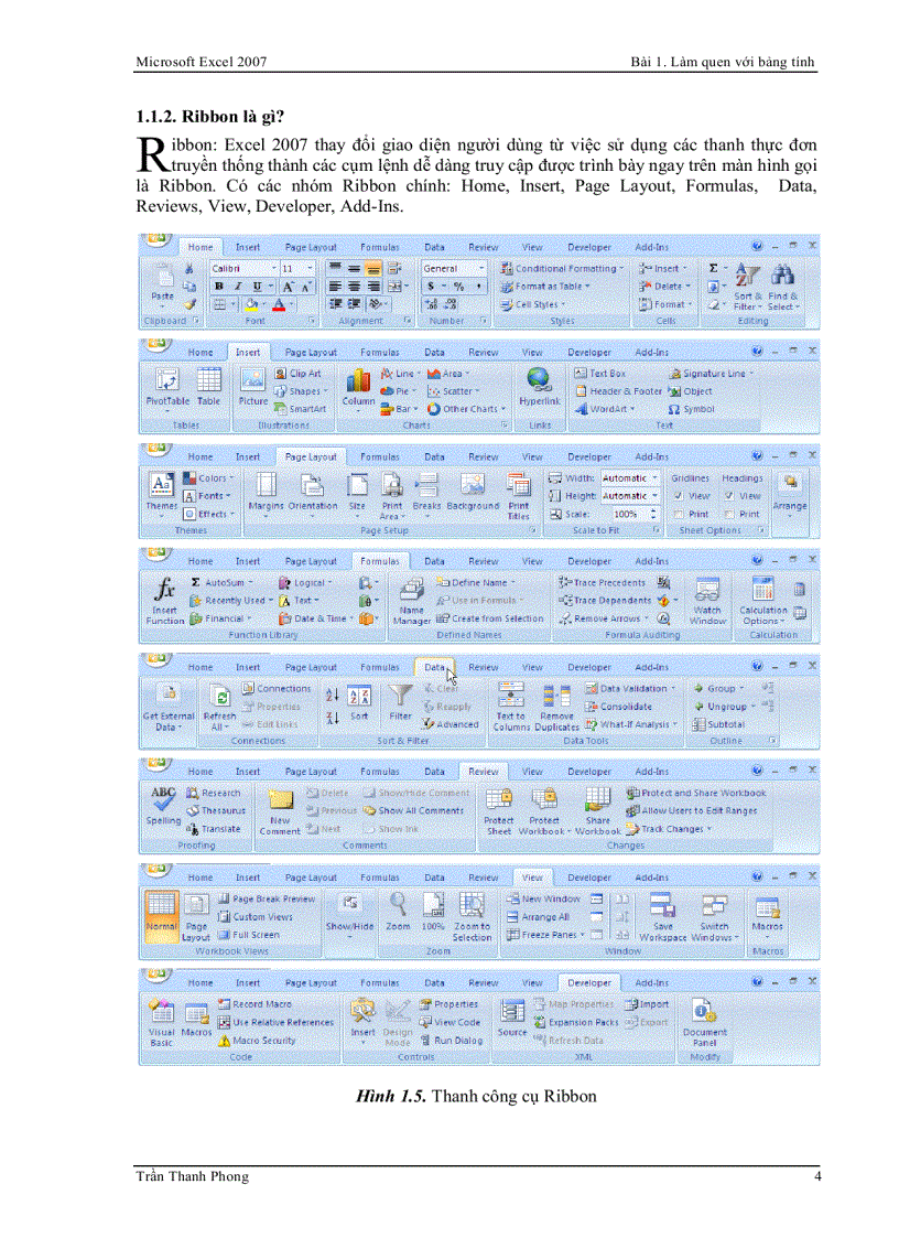image for page Microsoft Excel 2007 Cung cấp những kiến thức cần thiết giúp làm việc hiệu quả trên bảng tính 1