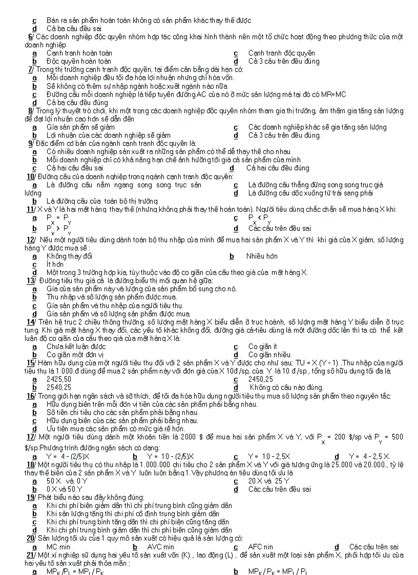 image for page 15 đề thi kinh tế vi mô đh kinh tế tp hcm có đáp án 2010