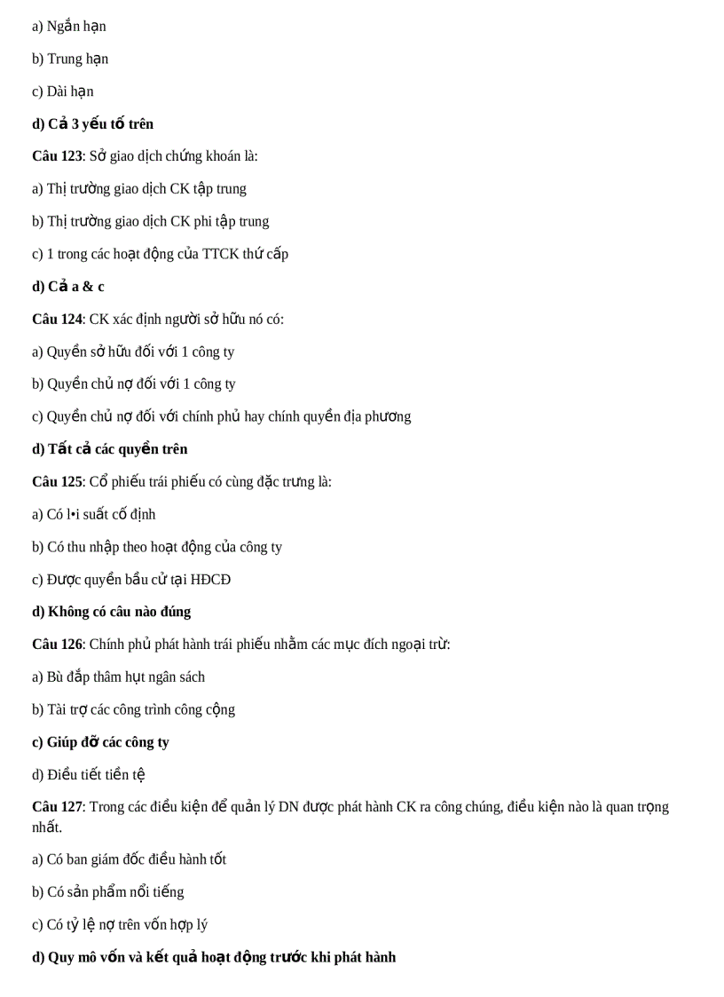 image for page Đề thi trắc nghiệm thị trường chứng khoán đh kinh tế tp hcm có đáp án