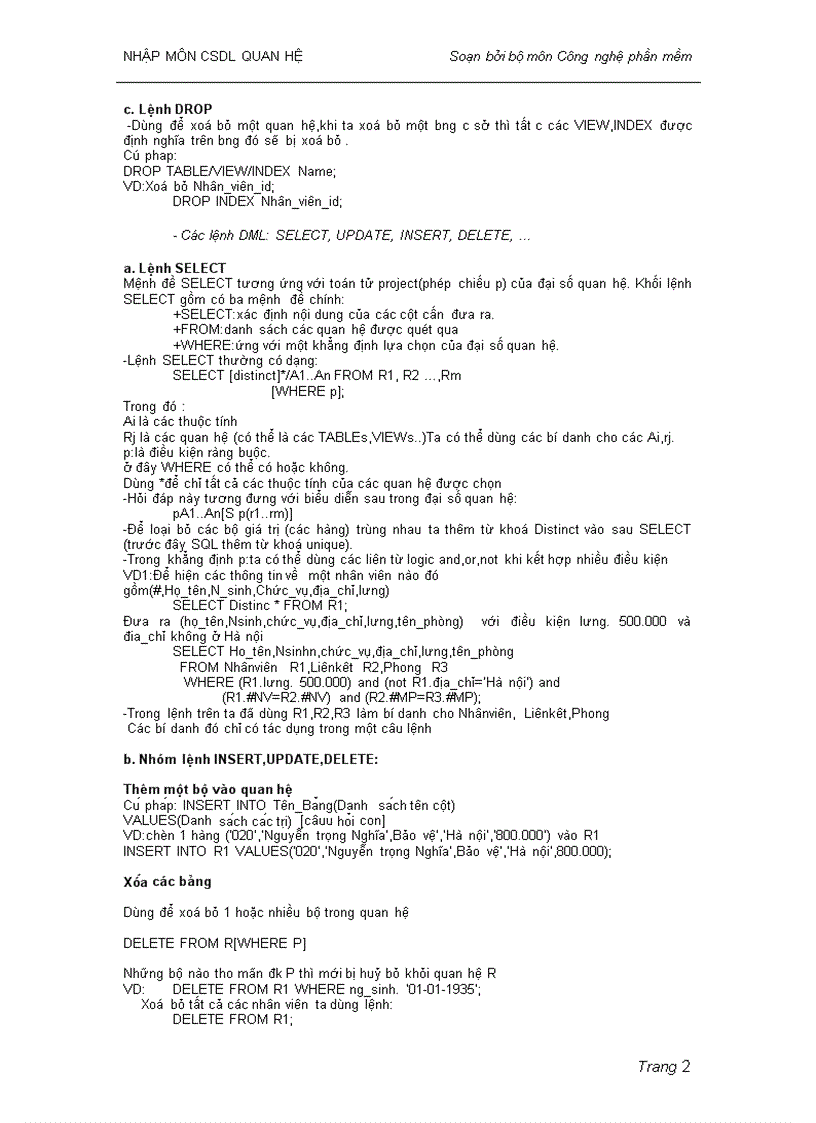 image for page Bài tập về sql