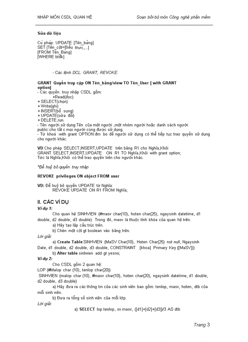 image for page Bài tập về sql