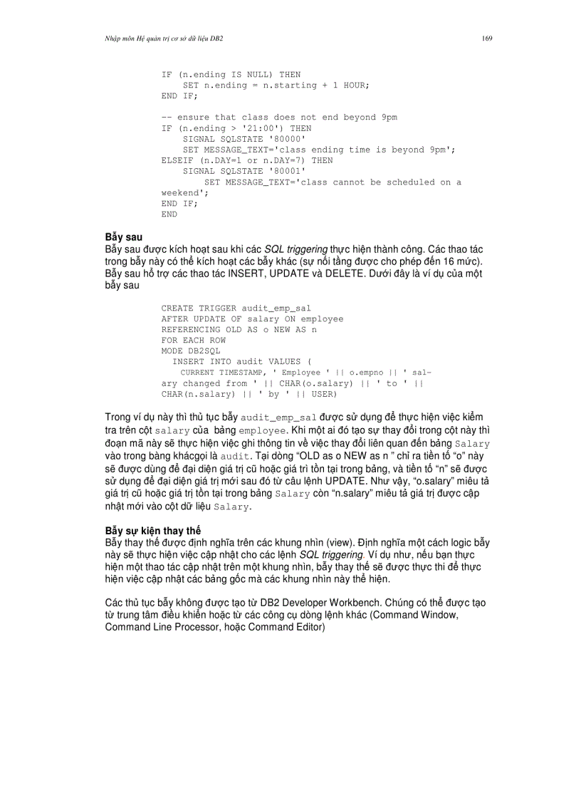 image for page Nhập môn hệ quản trị cơ sở dữ liệu db2