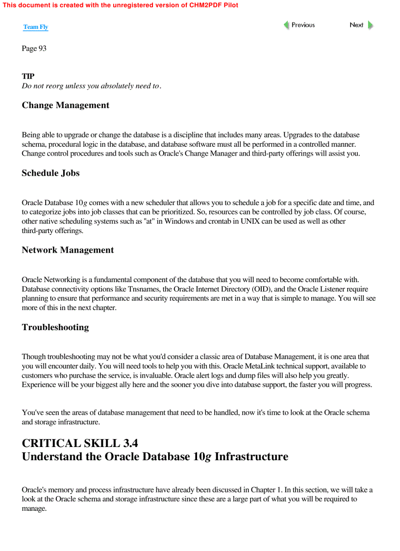 image for page The Database Administrator