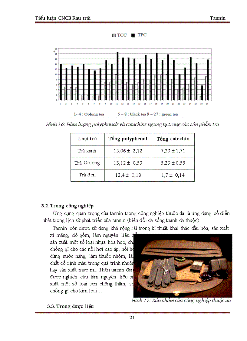 image for page Tổng quan về tannin và công nghệ sản xuất