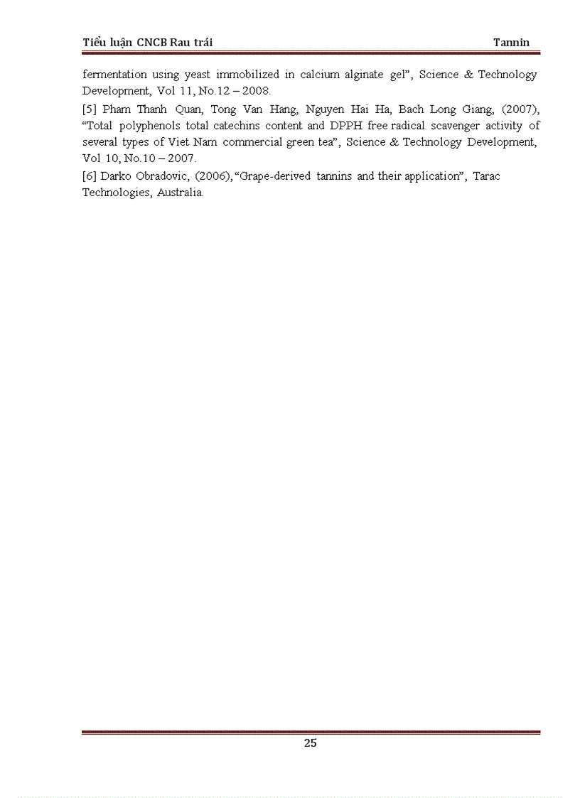 image for page Tổng quan về tannin và công nghệ sản xuất
