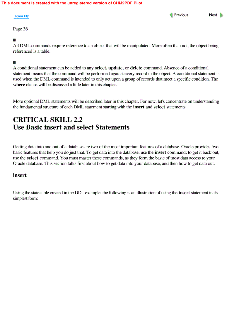 image for page SQL Structured Query Language