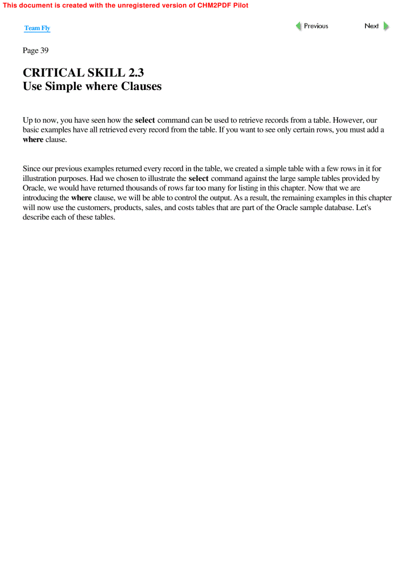 image for page SQL Structured Query Language