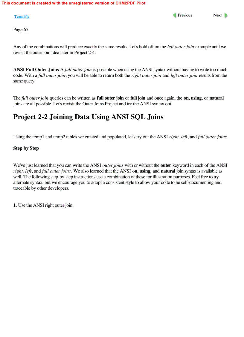 image for page SQL Structured Query Language