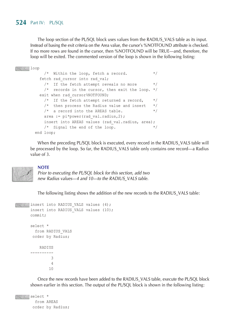 image for page An Introduction to PL SQL