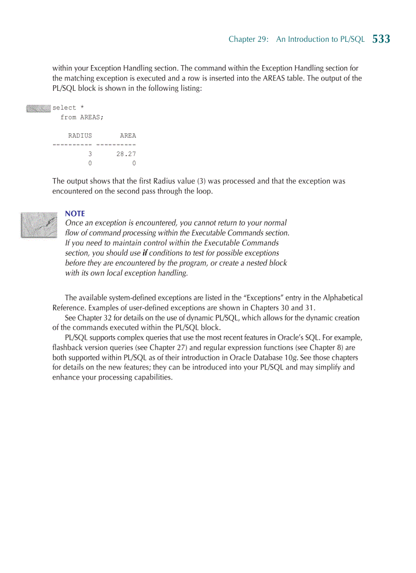 image for page An Introduction to PL SQL