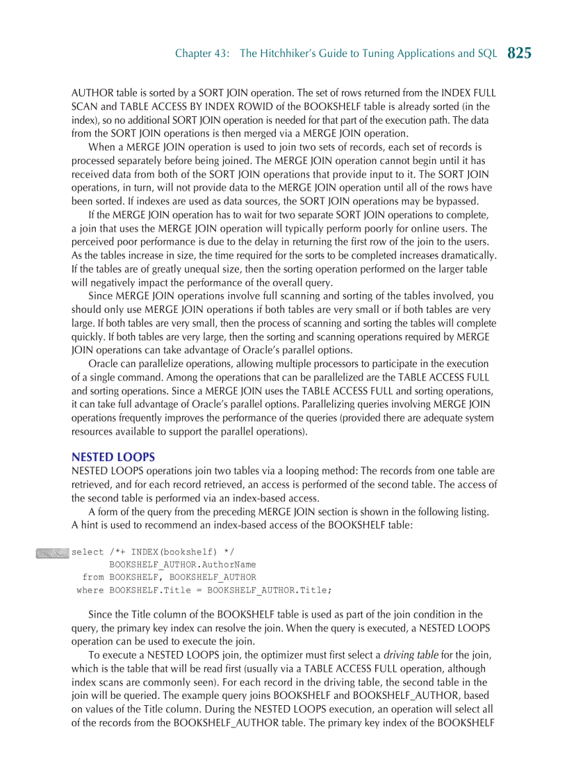 image for page The Hitchhiker s Guide to Tuning Applications and SQL