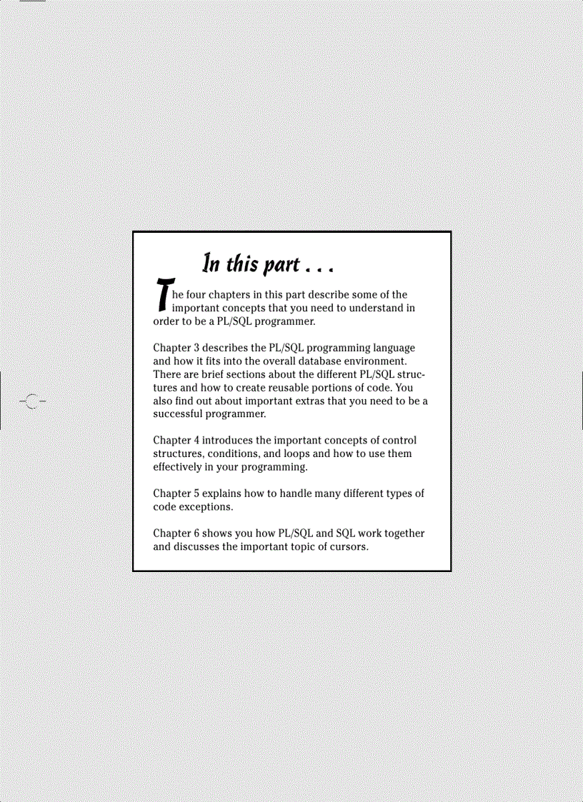 image for page Basic PL SQL Concepts