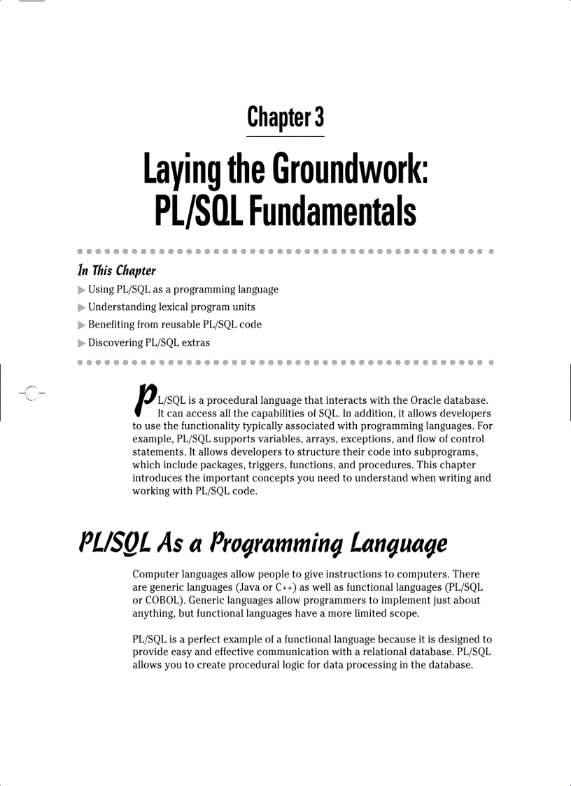 image for page Basic PL SQL Concepts