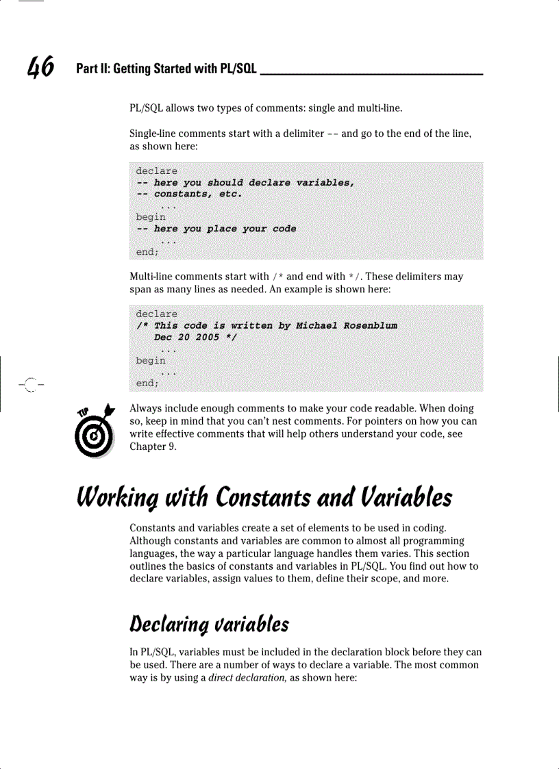 image for page Basic PL SQL Concepts