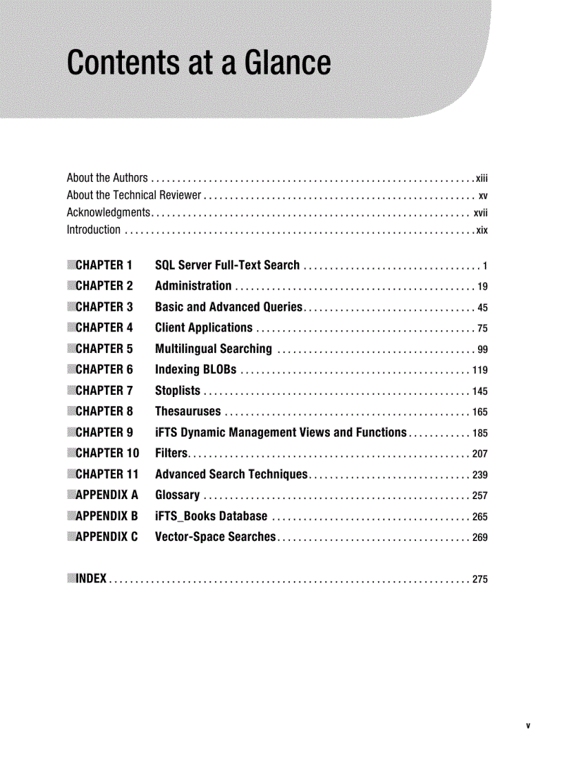 image for page Pro Full Text Search in SQL Server 2008