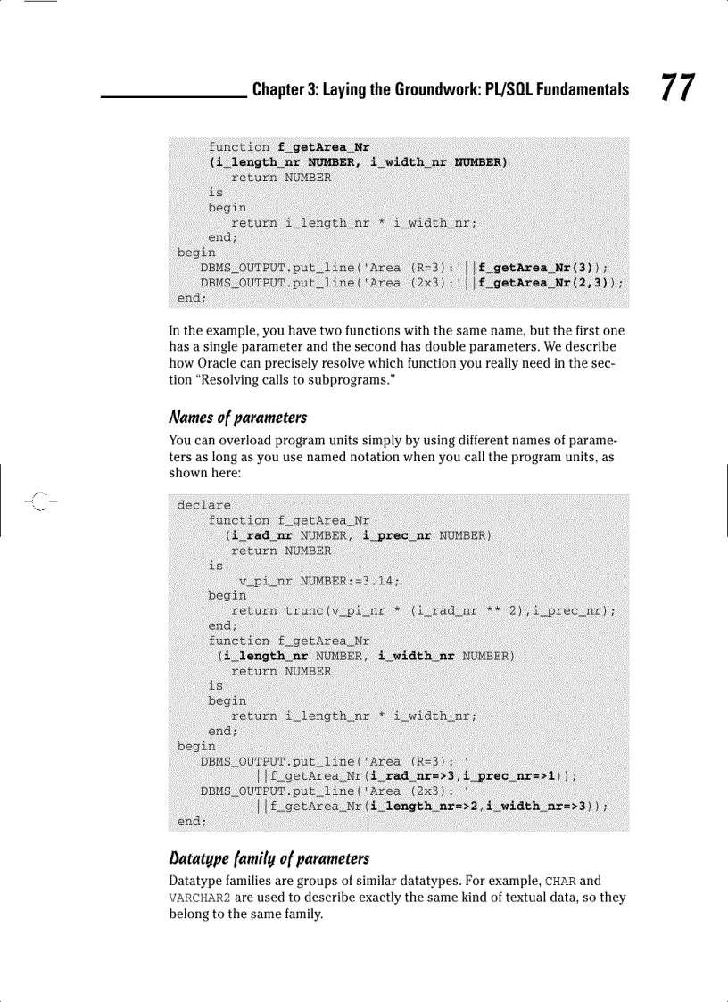image for page Getting Started with PL SQL