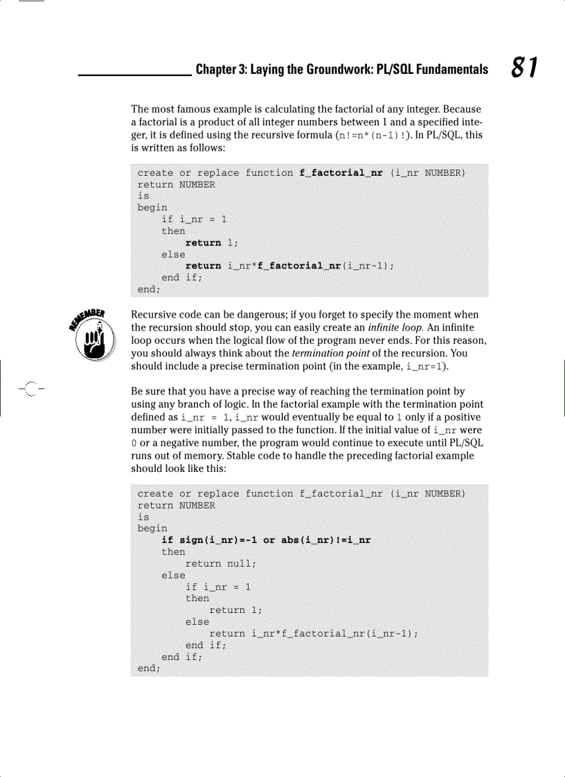 image for page Getting Started with PL SQL