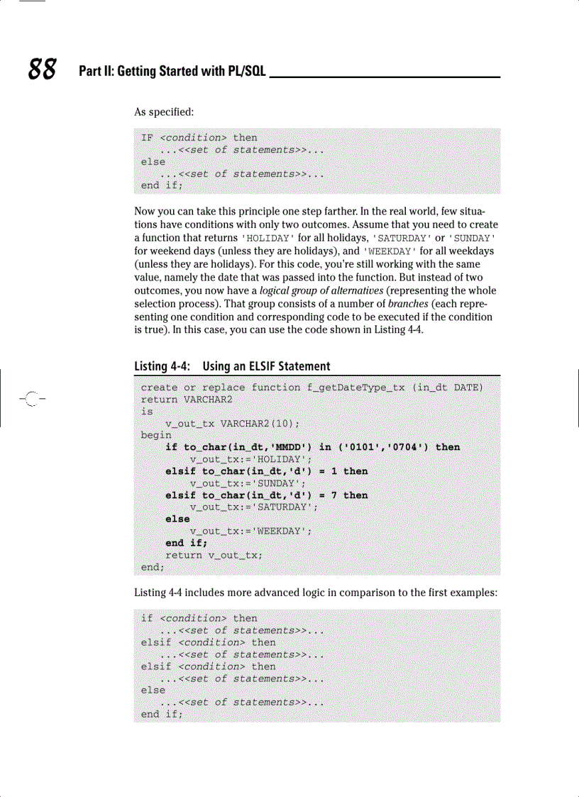 image for page Getting Started with PL SQL