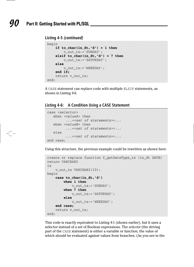 image for page Getting Started with PL SQL