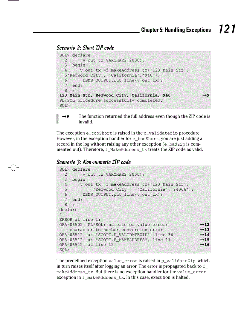image for page Adding User Defined Exceptions