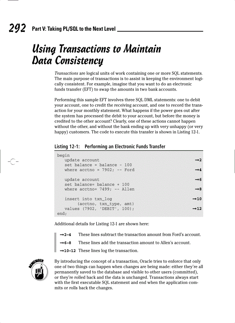 image for page Transaction Control