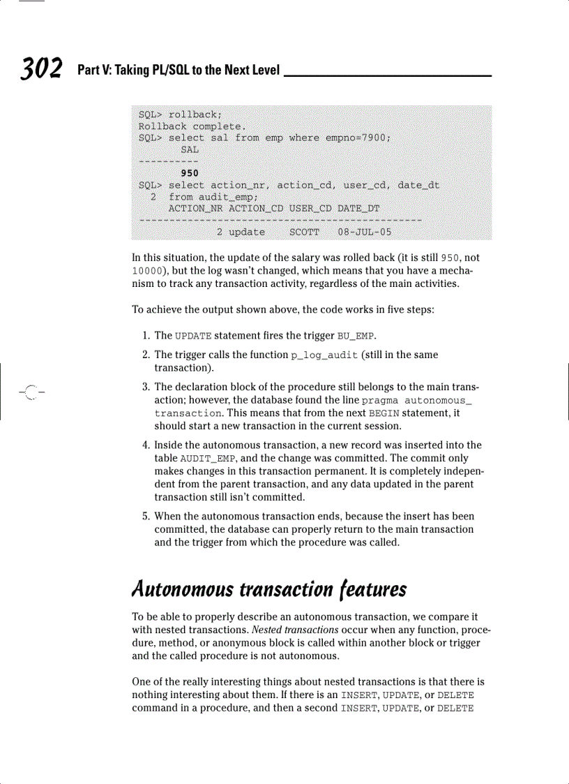 image for page Transaction Control