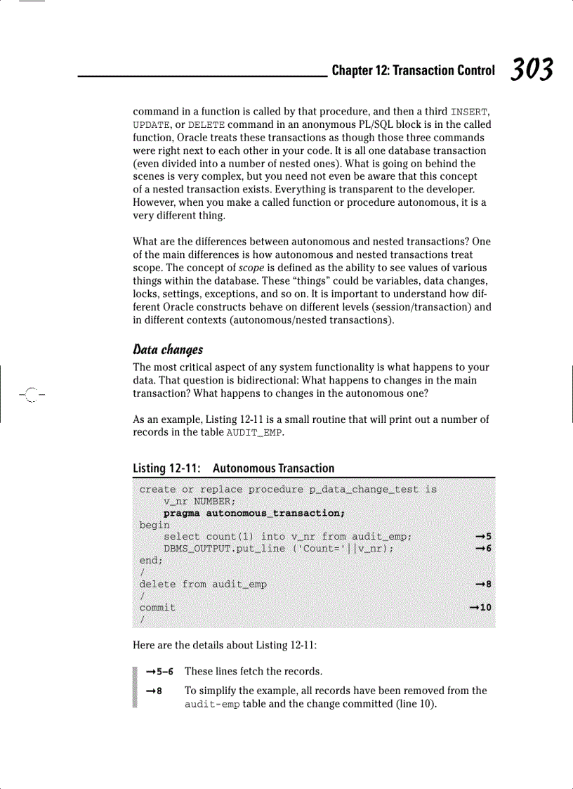 image for page Transaction Control