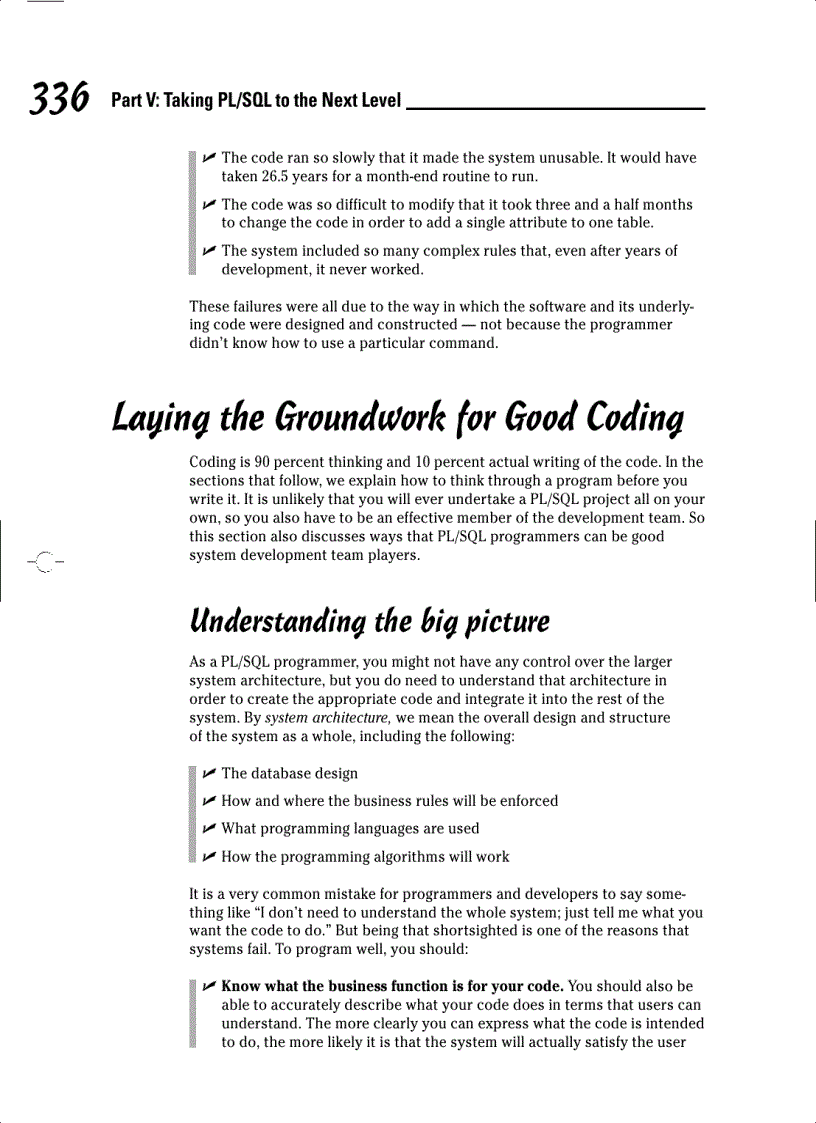 image for page Taking PL SQL to the Next Level