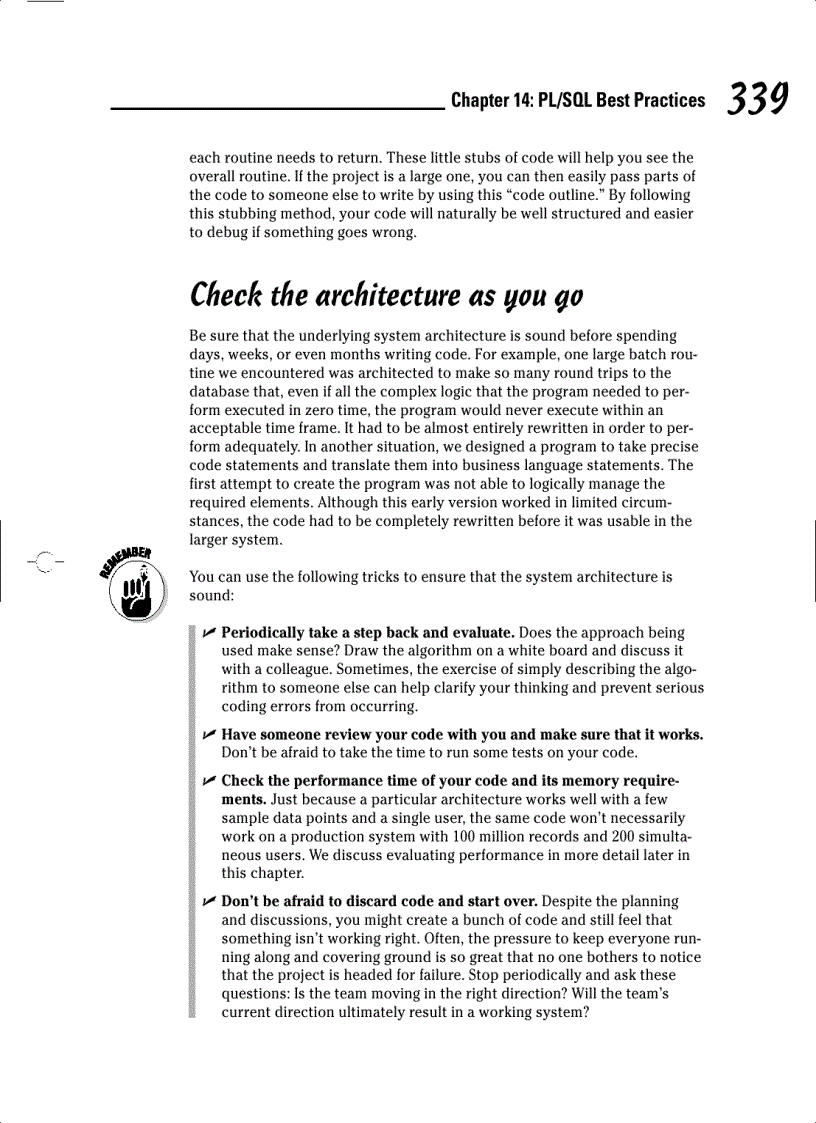 image for page Taking PL SQL to the Next Level