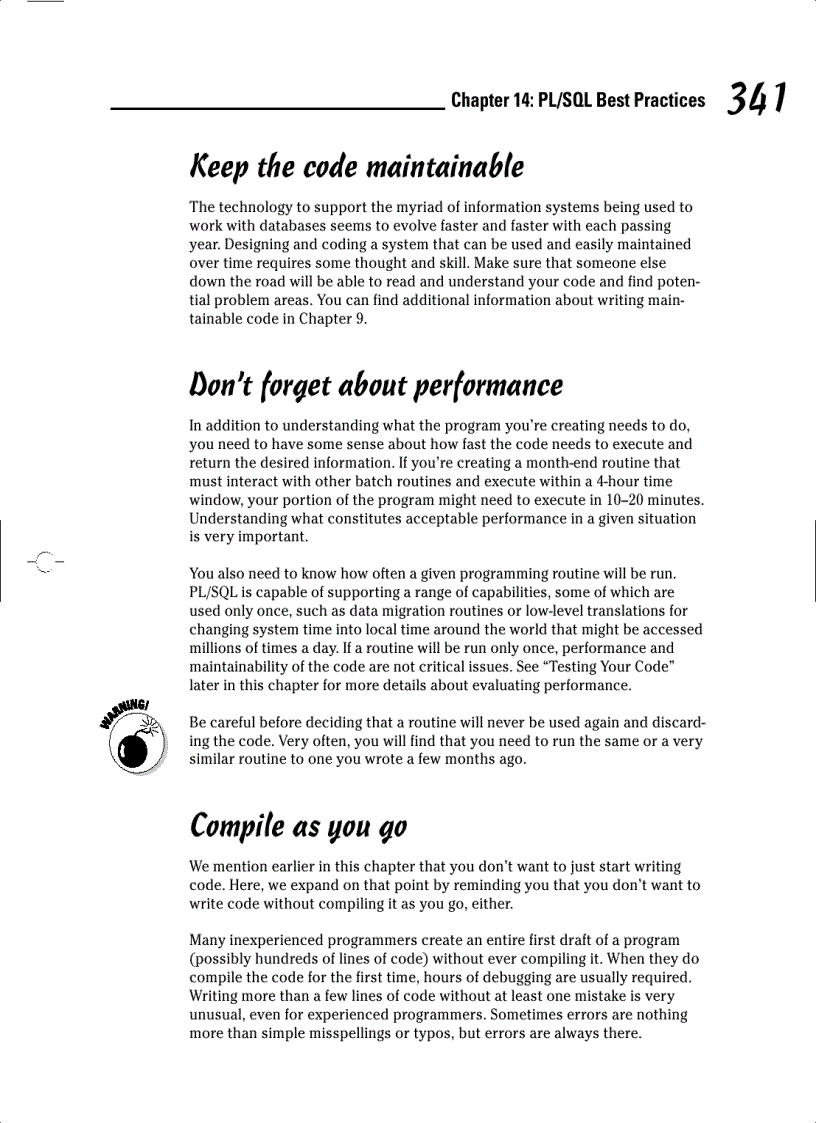 image for page Taking PL SQL to the Next Level