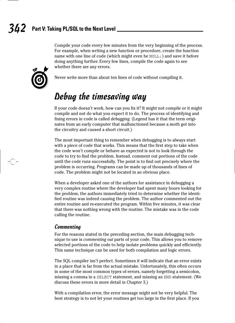 image for page Taking PL SQL to the Next Level