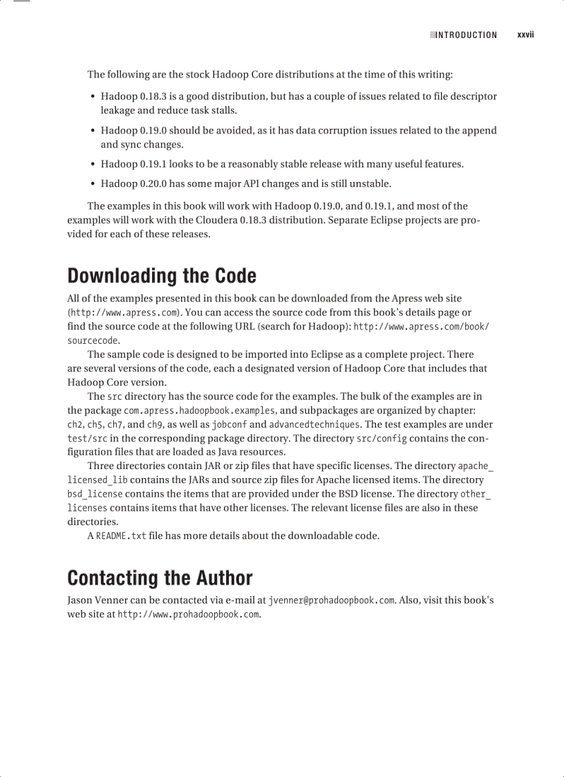 image for page Pro Hadoop