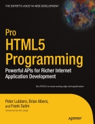 Pro HTML5 Programming Powerful APIs for Richer Internet Application Development