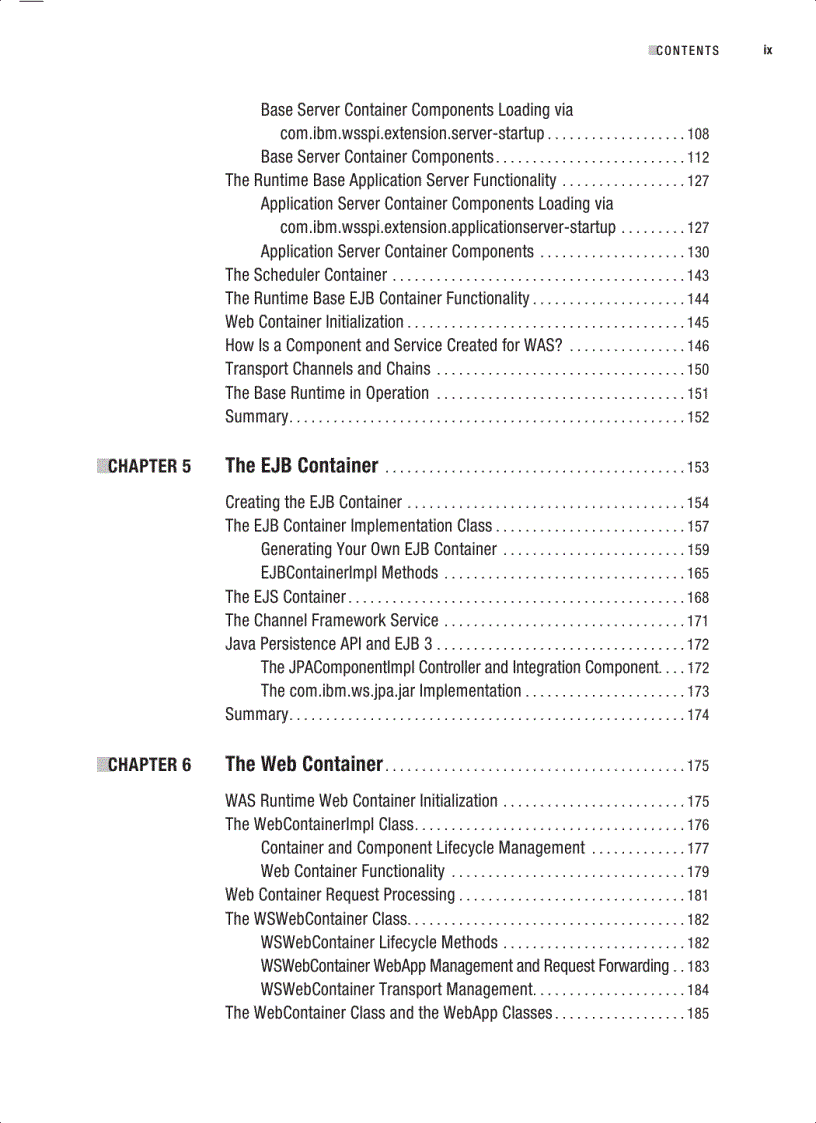 image for page Pro IBM WebSphere Application Server 7 Internals
