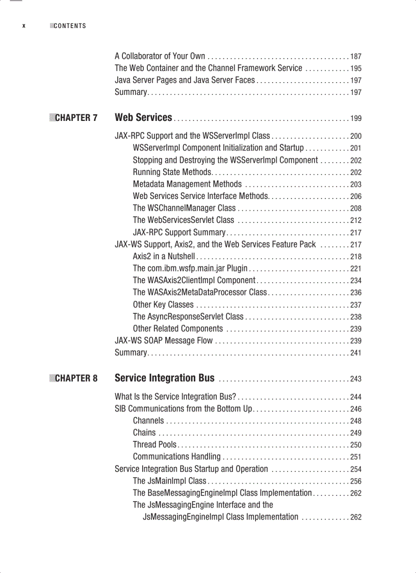 image for page Pro IBM WebSphere Application Server 7 Internals