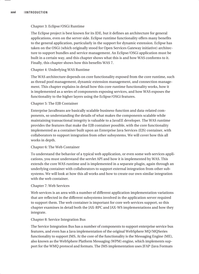image for page Pro IBM WebSphere Application Server 7 Internals