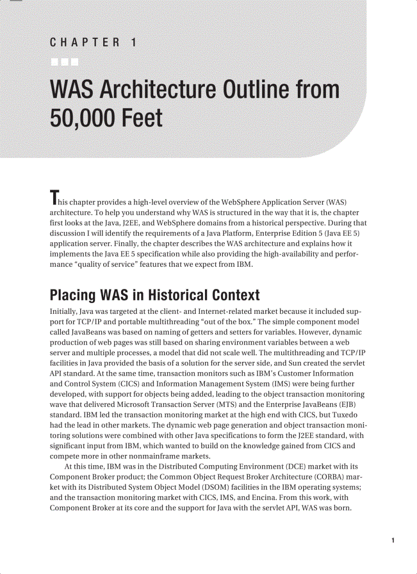 image for page Pro IBM WebSphere Application Server 7 Internals
