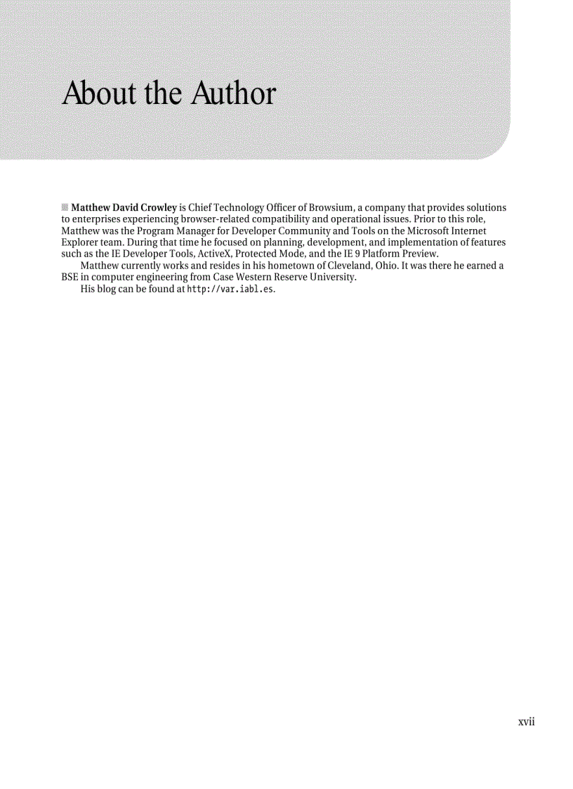 image for page Pro Internet Explorer 8 9 Development