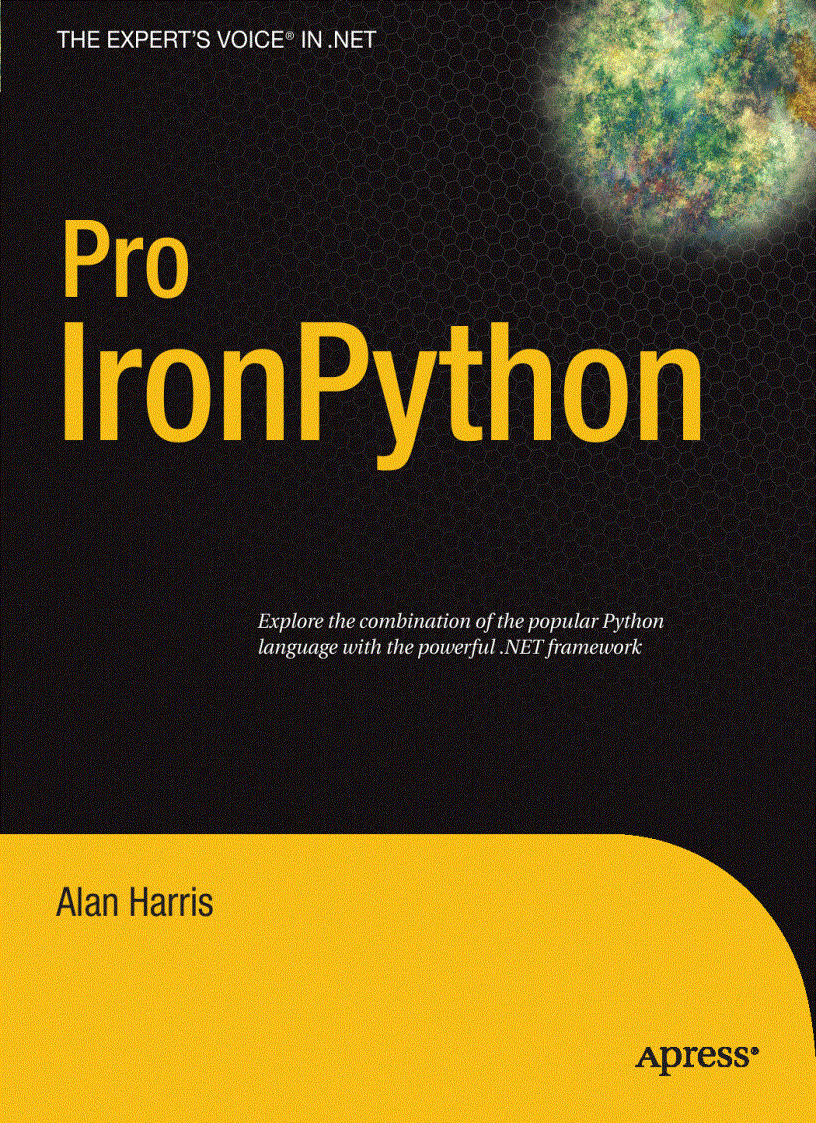 image for page Pro IronPython