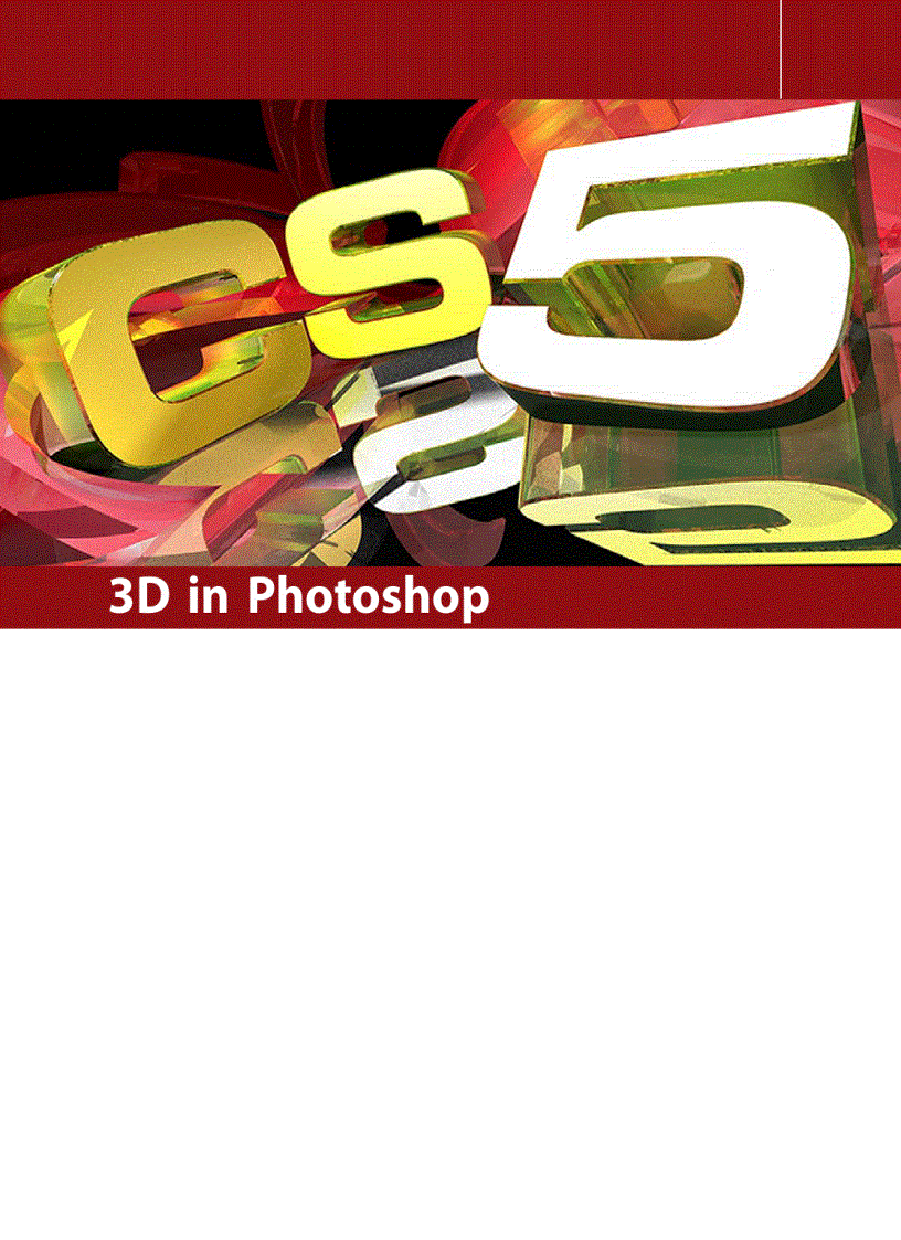 image for page 3D in Photoshop The Ultimate Guide for Creative Professionals