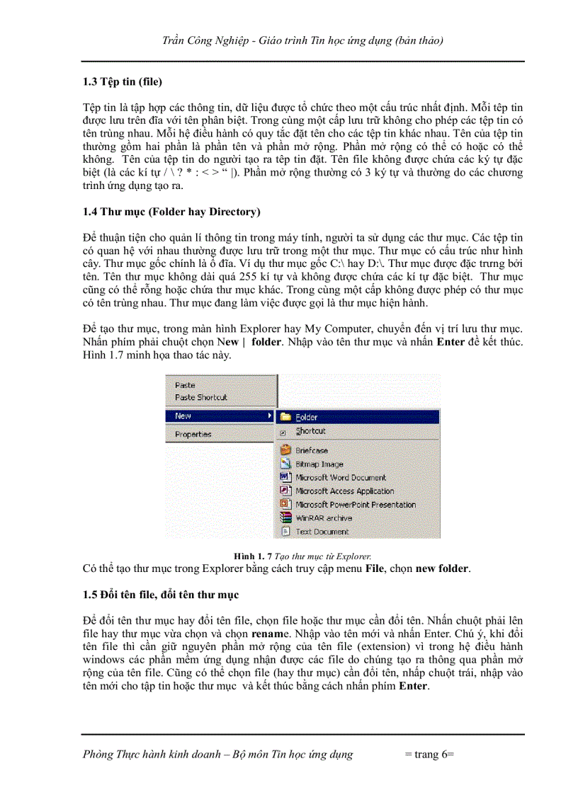 image for page Tin Học ứng dụng và lý thuyết photoshop