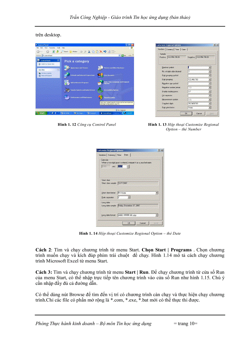 image for page Tin Học ứng dụng và lý thuyết photoshop