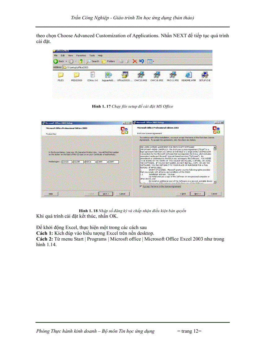 image for page Tin Học ứng dụng và lý thuyết photoshop