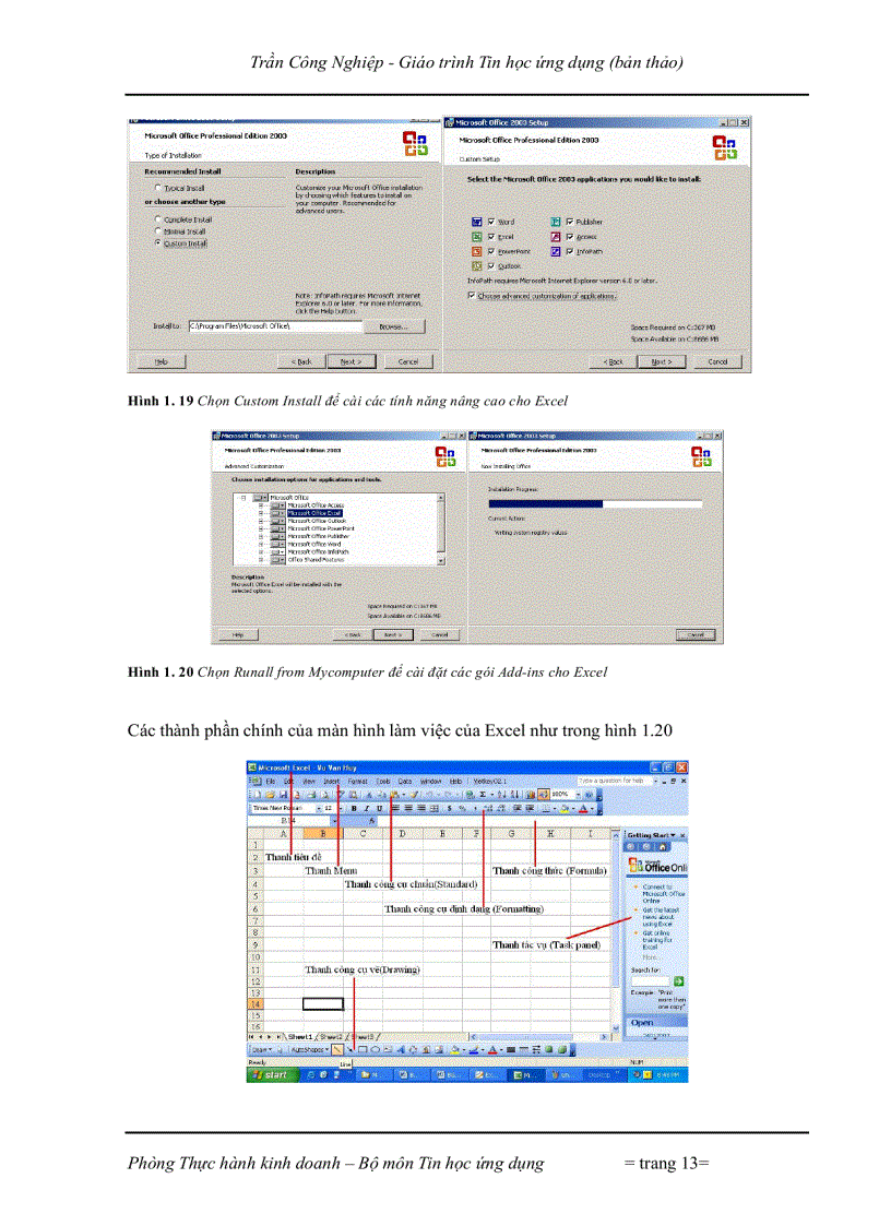 image for page Tin Học ứng dụng và lý thuyết photoshop
